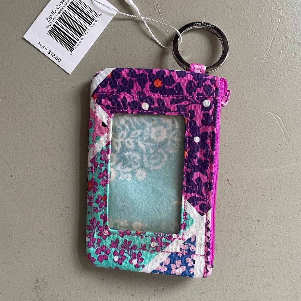 Vera Bradley Zip ID Case BNWT